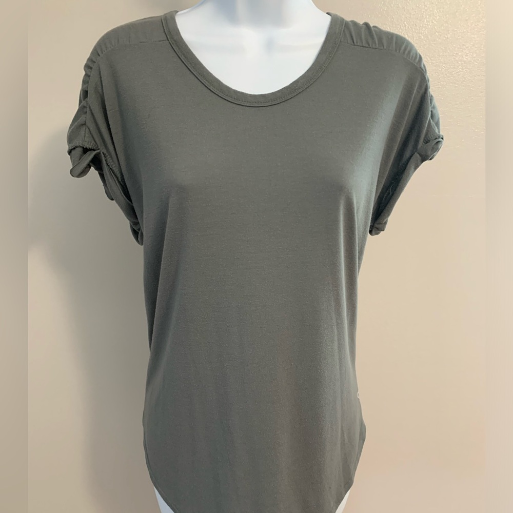 Colosseum Rouched Shoulder Top